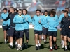 ENTRENAMIENTO DEL BARCELONA EN EL CAMPO DE LA MASIAJUGADORES DURANTE LA SESION